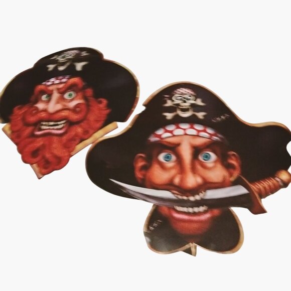 Pirate Crew Wall Decorations Halloween Birthday Party lot 4 - Picture 3 of 15